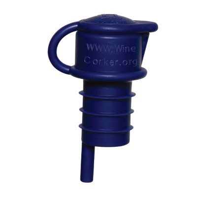 Haleys Wine Corker Cobalt Blue