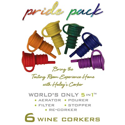 Haley's Corker® Pride Pack 10-qty Case