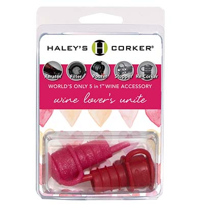 Haley's Corker® Double-Carded Valentine's Day Clamshell 18 Pack Case (2 color options)