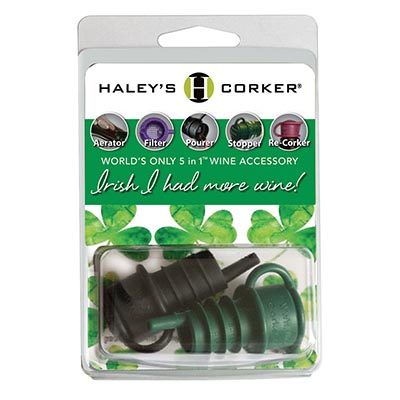 haleys wine corker st patrick day